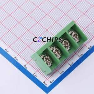 PLPK9500-4P-14 Barrier Terminal Block Through hole Component (THT),P=9.5mm Connector 1x4P 4P 1 4 - Product Image 1