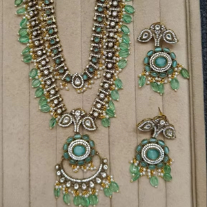 Gargantilla india de Bollywood, pendiente de boda Mangtika nupcial, collar de Kundan, conjunto de joyería - Product Image 1