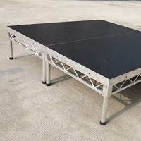 Plataforma de escenario portátil Lite Deck para conciertos y eventos, estructura de armazón de aluminio Lite Deck.