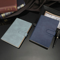 Regalo Empresarial, Artículos de Oficina, Cuadernos A5 de Imitación de Cuero con Encuadernación Perfecta, Personalizables, para Estudiantes