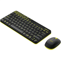 Clavier et souris sans fil Logitech MK240 Nano, 79 touches, 2,4 GHz, compact, longue durée de vie de la batterie, pour bureau, maison, PC