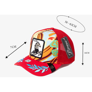 Cappello Trucker Bonnier a 6 Pannelli in Rete, Unisex, Traspirante, Impermeabile, con Ricamo, Casual, Primavera-Estate, per Adulti - Product Image 1