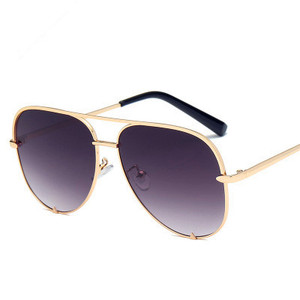 Gafas de Sol de Aviador con Marco Metálico Retro y Logotipo Personalizado, Protección UV400, Ovaladas, para Conducir, para Hombre y Mujer - Product Image 6
