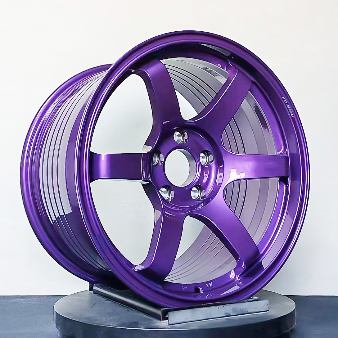 สีม่วงสดใส