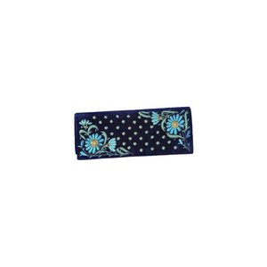 2025 Top Bán Sang Trọng Của Phụ Nữ Phong Cách Ly Hợp Ví Zari Thêu Bán Đá Quý Đá Ngọc Trai Chuỗi Beading PU Lót Khóa Thời Trang - Product Image 4