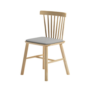 Sillas de comedor comerciales modernas de madera maciza para restaurantes - Product Image 2