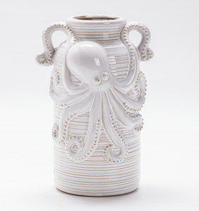 Modern <b>Small</b>-Mouth Glazed Ceramic <b>Vase</b> Octopus Flower Ceramic Porcelain <b>Vases</b> for Living Room and Garden Decor - Product Image 6