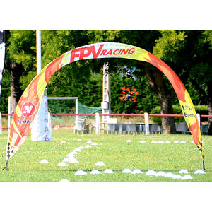 Conception gratuite Affichage promotionnel Publicité Conception personnalisée Drone porte de course passage drapeaux d'obstacle pour FPV Racing - Product Image 6