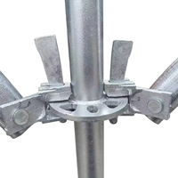 Échafaudage Ringlock en acier galvanisé à chaud de fabrication chinoise, type traditionnel, pour entrepôt
