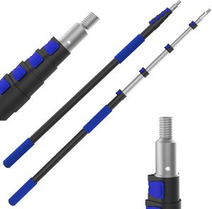 <span class=keywords><strong>Perche</strong></span> télescopique multi-tailles 1,35-10,8 m, directement de l'usine - Embout universel, pour le nettoyage des fenêtres/lavage de voitures/<span class=keywords><strong>peinture</strong></span>/ramassage de fruits - Product Image 1