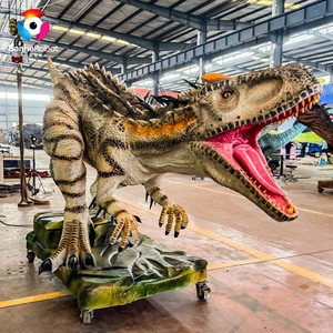 <span class=keywords><strong>Dinosaure</strong></span> animatronique personnalisé de 5 m de long, <span class=keywords><strong>Indominus</strong></span> <span class=keywords><strong>Rex</strong></span>, <span class=keywords><strong>dinosaure</strong></span> robotique du Jurassic Park pour parc à thème - Product Image 2
