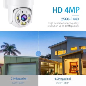 Telecamera di Sicurezza <span class=keywords><strong>Wireless</strong></span> Intelligente 2MP con Visione a 360° Pan/Tilt per Interni ed Esterni, Telecamera PTZ per Casa, Barca o Fattoria, Monitoraggio CCTV - Product Image 2