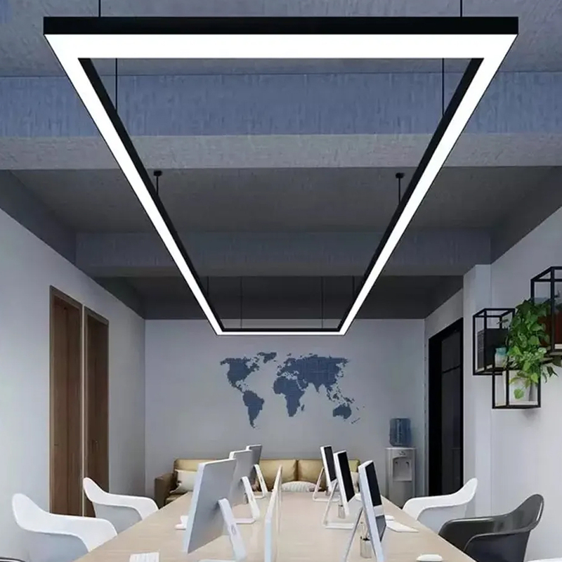 High Brightness Rectangular Pendant Light Dimmable