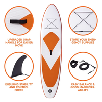 Planche de Stand Up Paddle Gonflable pour Sports Nautiques, Planche de Surf Vertes pour Stand Up Paddle
