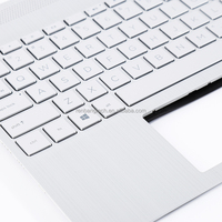 Pour ordinateur portable HP 15T-DY 15-DY 15-EF 15S-EQ, coque supérieure argentée avec repose-poignets et clavier M17184-001