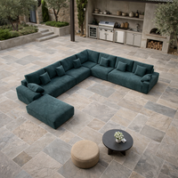 Wohnzimmer-Wärme-Cloud-Sofa mit integriertem Waschbecken: Komfortables, handgefertigtes Cloud-Sofa und komprimierte Cloud-Couch