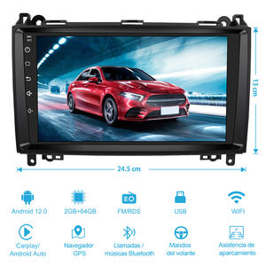 Radio Multimedia para Auto Junsun con Android Auto y GPS para <span class=keywords><strong>Mercedes</strong></span> Benz <span class=keywords><strong>Clase</strong></span> B200 A <span class=keywords><strong>B</strong></span> W169 W245, Disponible en EE. UU. - Product Image 3