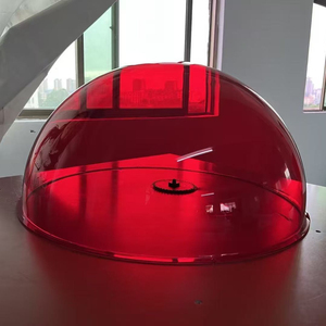 Cubierta Semiesférica Transparente de Acrílico, Cubierta Protectora Contra el Polvo, Decoración Personalizada, Cubierta Semitransparente de Color - Product Image 1