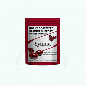 Cápsulas de Hierba de Cabra en Celo de 800 mg, 90 Unidades, Favorecen la Resistencia Física y la Energía Diaria, Suplemento Herbal Natural para Hombres Activos - Product Image 1