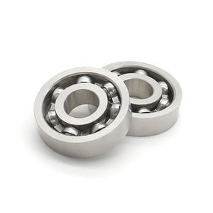 Remise en gros sur les roulements à billes à gorge profonde en acier inoxydable non standard de type ouvert S607 avec couvercle anti-poussière (7*19*5mm) - Product Image 2