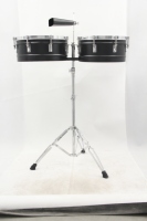 Factory Wholesale High Quality Steel Timbals Drum Set 13" 14" Double Braced Stand Percussion Instrument for Music School