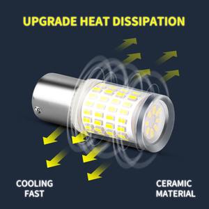 <span class=keywords><strong>Feu</strong></span> clignotant de voiture, LED 1156 BA15S P21W 1157 BAY15D, <span class=keywords><strong>feu</strong></span> de stationnement automatique, <span class=keywords><strong>ampoule</strong></span> 3014 80SMD DC12V - Product Image 4