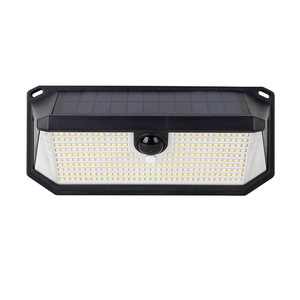 Solar Powered Outdoor Wall <b>Light</b> <b>Led</b> Human Body <b>Sensor</b> Water Resistant For Garden Courtyard Lighting - Product Image 4