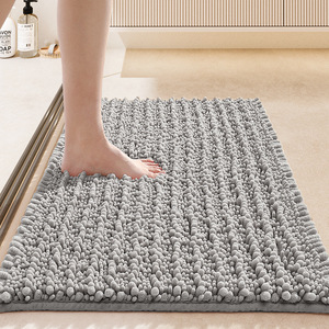 Tappetino da Bagno in Ciniglia Extra Spesso e Densa, Impermeabile e Antiscivolo, Resistente alle Macchie, Tappeto per Interni - Product Image 1