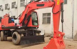 Excavatrice sur pneus haute puissance 15 tonnes DX150, engin de terrassement - Product Image 2