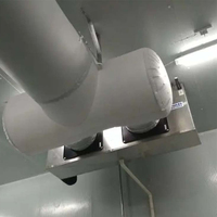 Système de ventilation antibactérien FABOSEN pour conduits d'air en tissu industriel, écoénergétique, pour sites sportifs, gymnases et hôpitaux