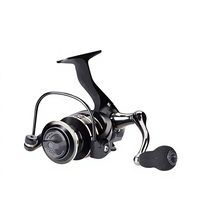 Moulinet de pêche spinning série 2000-7000, bobine métallique, 12 kg de résistance maximale, moulinet pour la pêche en mer et la pêche à la carpe