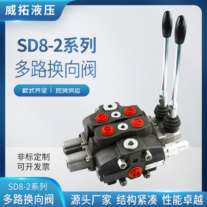Vanne hydraulique multidirectionnelle à commande séparée Weituo SD8-2, à double action, norme nationale, pour la métallurgie - Product Image 5