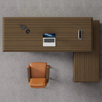 Bureau étagéré contemporain professionnel, durable, résistant à l'eau, écologique, avec rangement, mobilier de bureau personnalisable