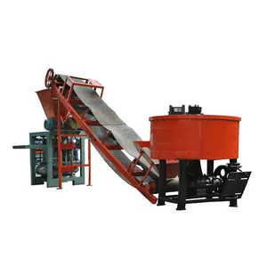 Cement Production Qt4-35 Hollow Block Molding Brick Making Machine