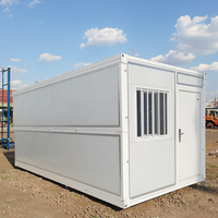 2025 estreno mundial contenedor plegable de Instalación rápida hogar nuevo diseño actualización plegable prefabricado hogar Oficina Hospital Panel sándwich