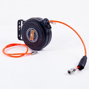 Cuộn dây vòi tự thu gọn <span class=keywords><strong>mini</strong></span> gắn tường, dùng cho vườn, rửa xe, khí nén - Product Image 3