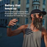 SUUNTO-Casque à conduction osseuse à oreille ouverte, écouteurs Bluetooth sans fil, entraînement, course à pied, étanche IP66,