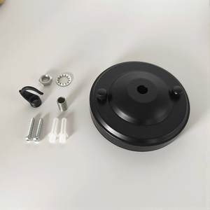 Потолочная розетка-розетка для внутреннего использования Hangxing, диаметр 10,5 см, высота 2,5 см, цвет античная латунь/французское золото, железо, гарантия 2 года - Product Image 4