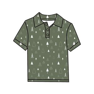 Chemise à manches courtes pour fille Db-2-1, col mandarin personnalisé, boutonnée, 85% coton biologique, écologique, coupe-vent - Product Image 5