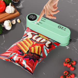 Tragbare Mini-Vakuum ier maschine Handheld mit Haken Automatische Qualität USB/Batterie betriebene Haushalts garage Auto Verwendung aus Kunststoff - Product Image 1