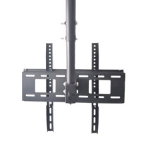 Soporte de TV de acero directo de fábrica de 32-55 pulgadas con colgador de techo giratorio de 360 °, soporte de pantalla LCD motorizado, soportes de TV, carros