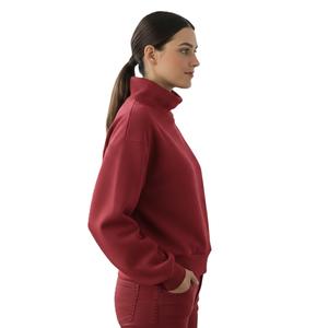 Sweat-shirts à col montant coupe ample et oversize, en coton épais 400 g/m², vente en gros - Product Image 1