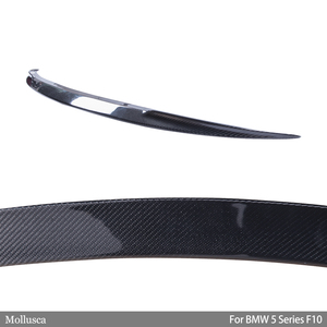 สปอยเลอร์หลังคาร์บอนไฟเบอร์ทรง P สำหรับรถยนต์ BMW ซีรีส์ 5 รุ่น F18/F10 M5 Sedan ปี 2009-2016 - Product Image 4