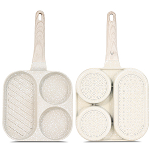 Olla para freír <span class=keywords><strong>de</strong></span> 3 secciones separadas <span class=keywords><strong>de</strong></span> alta <span class=keywords><strong>calidad</strong></span>, utensilios <span class=keywords><strong>de</strong></span> cocina <span class=keywords><strong>de</strong></span> aluminio antiadherente, sartén para tortitas y gofres hecha <span class=keywords><strong>de</strong></span> utensilios <span class=keywords><strong>de</strong></span> cocina <span class=keywords><strong>de</strong></span> Metal - Product Image 5