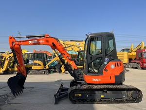 รถขุดไฮดรอลิกขนาดเล็กมือสอง Kubota KX155-3 น้ำหนัก 5 ตัน สำหรับงานดินในโครงการเชิงพาณิชย์  ระบบขับเคลื่อนหลายโหมด  ประสิทธิภาพสูง - Product Image 2