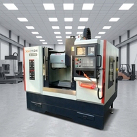 Centre d'usinage vertical CNC X7124 3 axes, moteur servo haute précision pour le traitement des pièces de moules