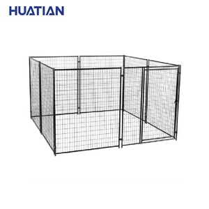 Cages de revêtement de poudre libres et résistantes UV de Pb pour la protection résistante en métal de cages de chariot d'animal familier écologique - Product Image 1
