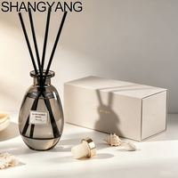 Diffuseur de parfum en verre de luxe écologique SY, couleur personnalisée, 150 ml, flacon vide pour diffuseur de parfum avec boîte