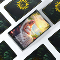 Jeu de cartes de tarot personnalisées de haute qualité en papier pour jeux de table, jeu de cartes de tarot imprimées en papier pour jeux de société