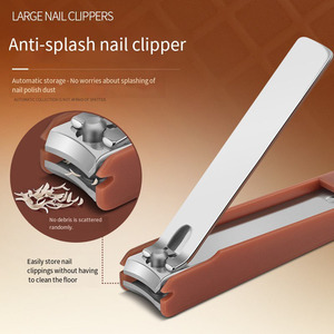New Drawer Style Anti-Splash Nail Clipper Set Large Nail Cutter Portable <strong>Manicure</strong> <strong>Kit</strong> for Home Use Finger Toe Nail Care Tools - Product Image 4